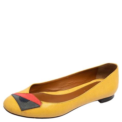 fendi monster ballet flats|fendi plates.